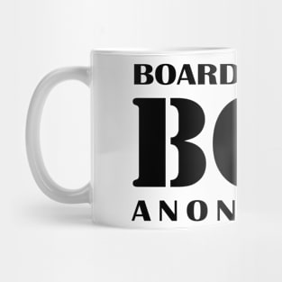 Official Black Board Gamers Anonymous Mug